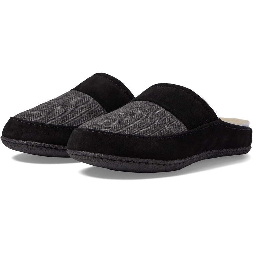 SOREL Falcon Ridge II Scuff Black/Jet‎ Slippers Men's Sz 9 Medium